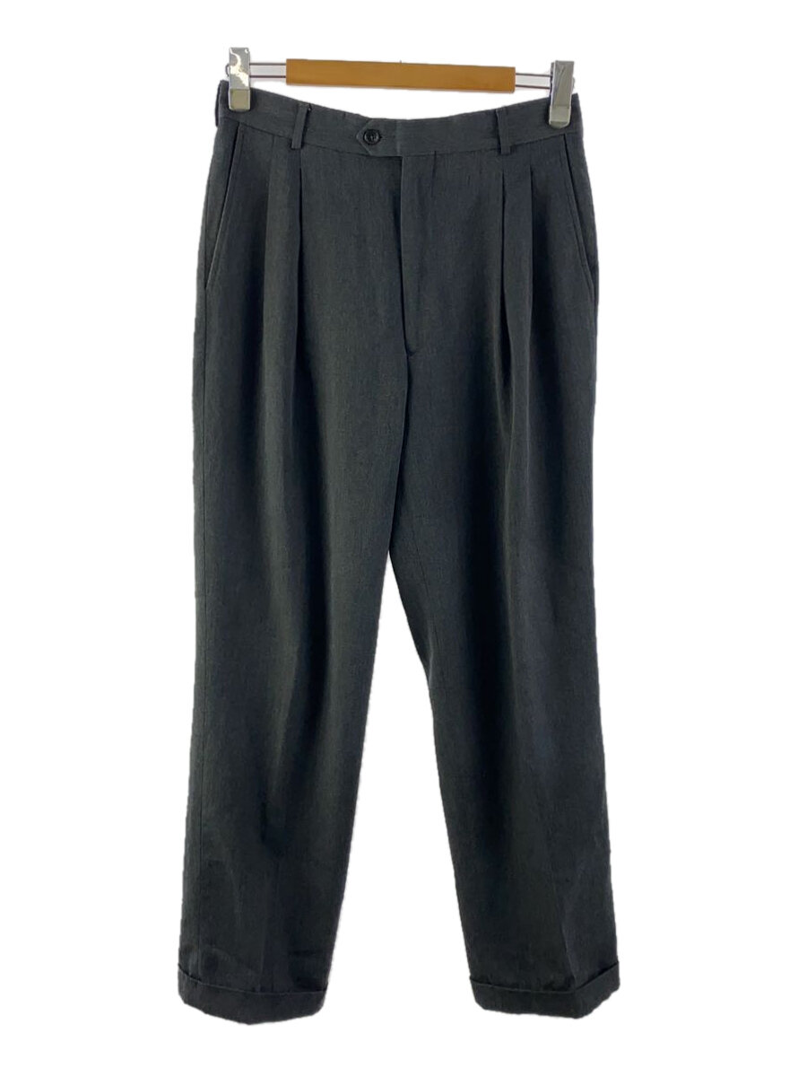 【中古】CHAPS RALPH LAUREN◆スラックスパンツ/31/ウール/GRY【メンズウェア】