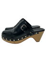 【中古】ISABEL MARANT◆シューズ/38/BLK/レザー【シューズ】(4)