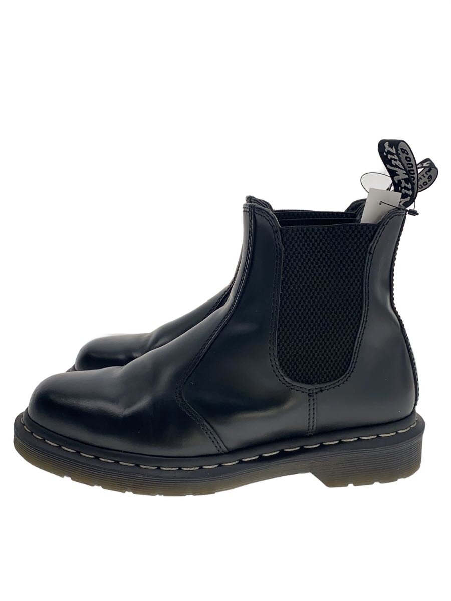 【中古】Dr.Martens◆サイドゴアブーツ/US8/BLK/レザー/2976WS【シューズ】