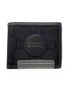 GUCCI◆2つ折り財布/ナイロン/BLK/メンズ/625574・496334