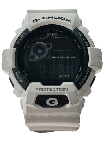 【中古】CASIO◆ソーラー腕時計・G-SHOCK/デジタル/WHT/WHT【服飾雑貨他】 【中古】CASIO◆ソーラー腕時計・G-SHOCK/デジタル/WHT/WHT【服飾雑貨他】