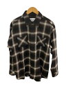 【中古】Rafu◆長袖シャツ/M/コットン/チェック//【メンズウェア】