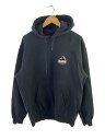 【中古】X-LARGE◆パーカー/M/コットン/BLK/無地/101233012011【メンズウェア】