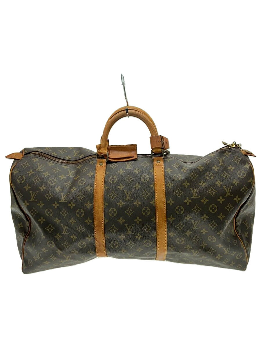 【中古】LOUIS VUITTON◆キーポル60_モノグラム・キャンバス_BRW/PVC/BRW//【バッグ】
