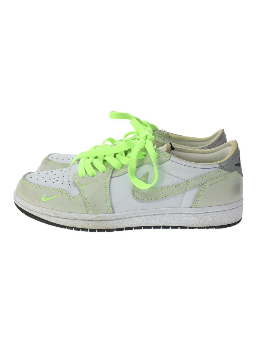 NIKE◆Air Jordan 1 Low OG Ghost Green/26cm/GRN/レザー/DM7837-103