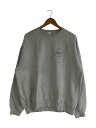 【中古】HUF◆スウェット/L/コットン/WHT/無地【レディースウェア】