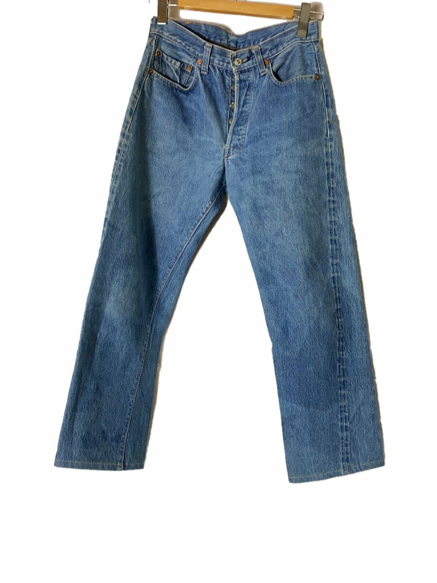 【中古】Levi’s◆ボトム/31/コットン/IDG/無地/501【メンズウェア】