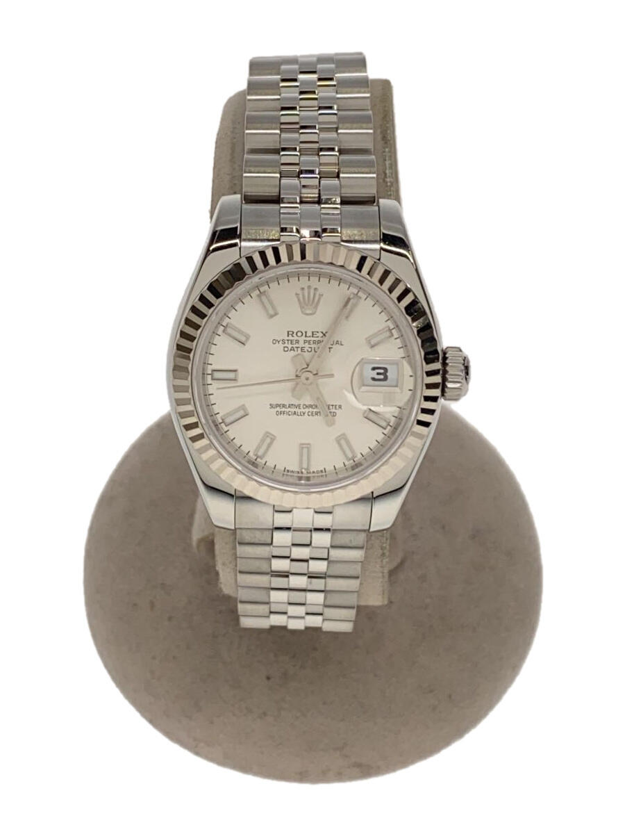 【中古】ROLEX◆デイトジャスト_レデ