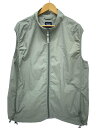 【中古】Creek Angler’s Device◆ナイロンベスト/XL/ナイロン/GRY/無地【メンズウェア】