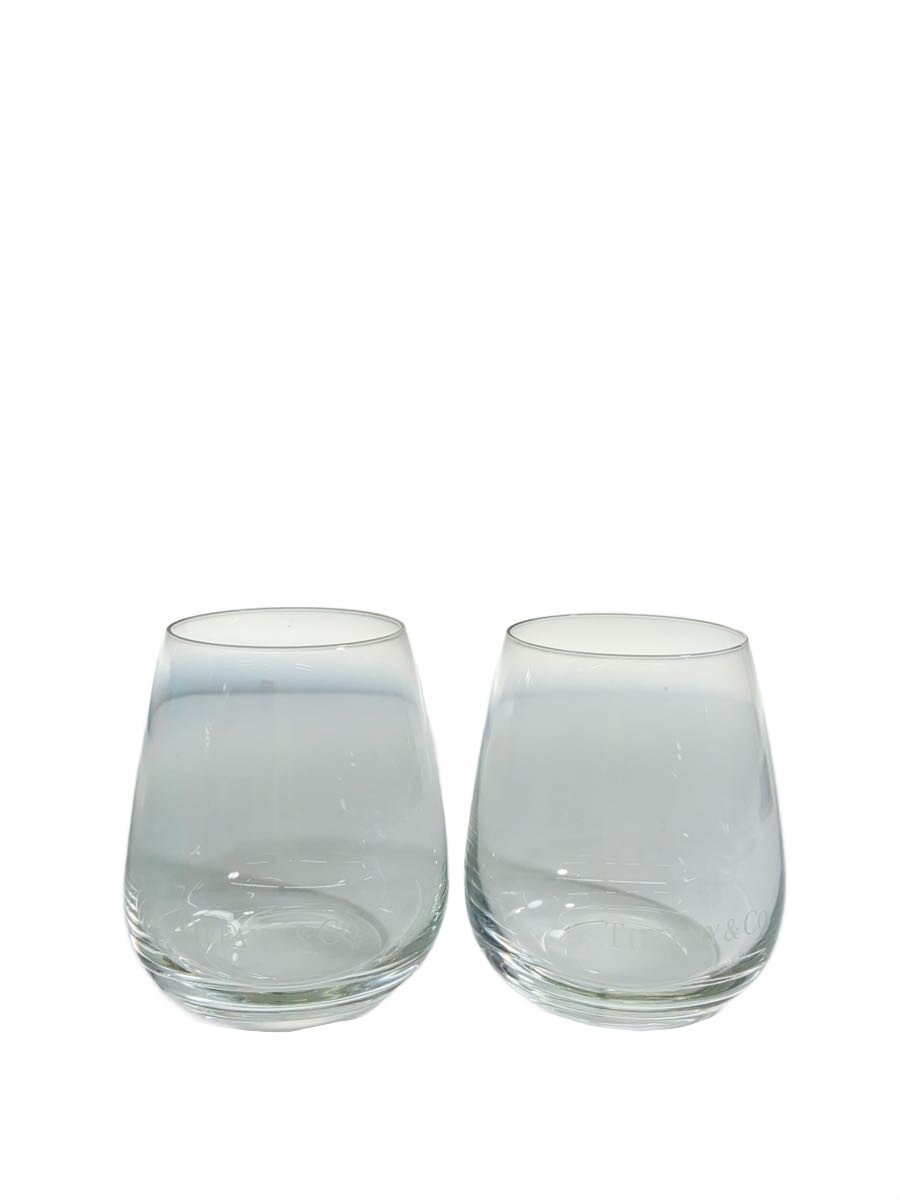 【中古】TIFFANY&Co.◆グラス/2点セット【キッチン用品】