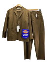 【中古】DICKIES◆セットアップ/XXS/コットン/BRW/無地/212W10BM01【レディースウェア】