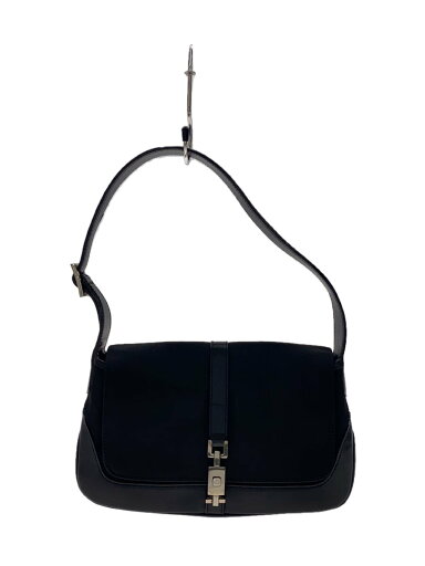 【中古】GUCCI◆ショルダーバッグ_ジャッキー_レザー_ブラック/ナイロン/BLK【バッグ】 【中古】GUCCI◆ショルダーバッグ_ジャッキー_レザー_ブラック/ナイロン/BLK【バッグ】