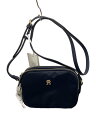 【中古】TOMMY HILFIGER◆ショルダーバッグ/ナイロン/ネイビー/紺/無地/TH【バッグ】(4)