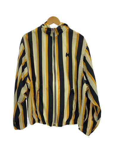 【中古】KENZO◆ナイロンジャケット/S/ナイロン/YLW/ストライプ/FB65MBL05J9【メンズウェア】 【中古】KENZO◆ナイロンジャケット/S/ナイロン/YLW/ストライプ/FB65MBL05J9【メンズウェア】
