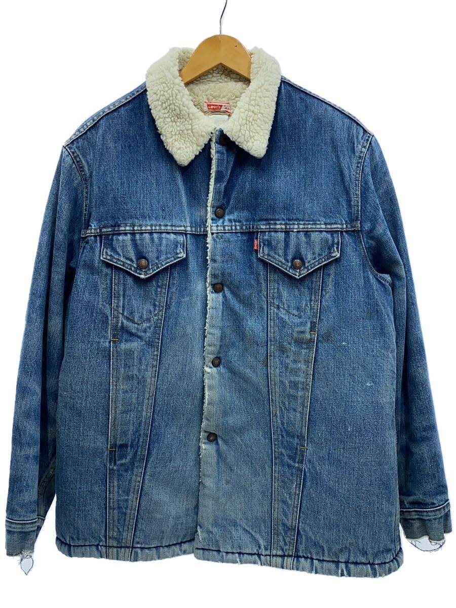 【中古】Levi’s◆70s~80s/デニムボアジャン/ロング/44/デニム/IDG/71605 0217【メンズウェア】