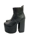 【中古】YOSUKE◆ブーツ/23.5cm/BLK【シューズ】(4)