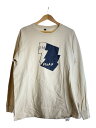 【中古】SILAS◆長袖Tシャツ/L/コットン/BEG/110201011002【メンズウェア】