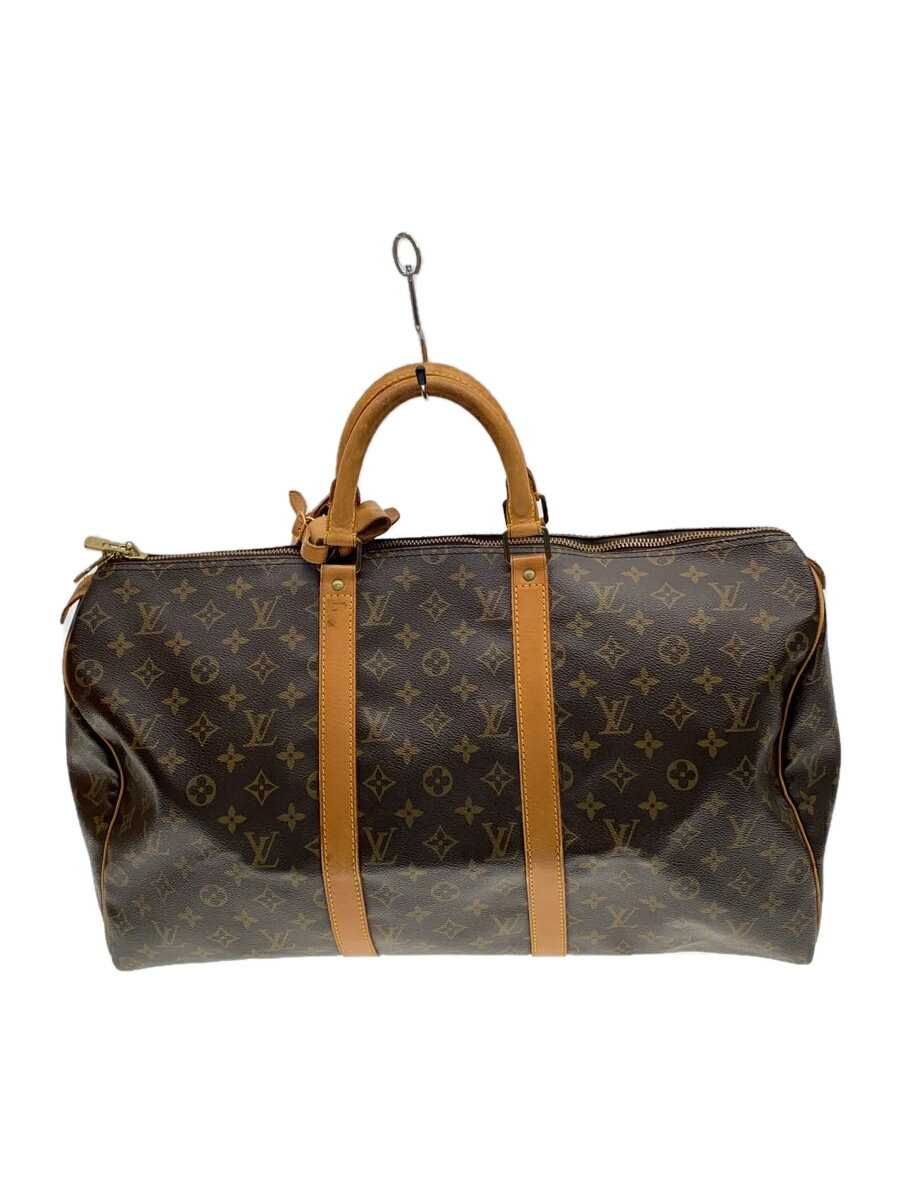 【ブランド】LOUIS VUITTON【ブランドカナ】ルイヴィトン【型番】M41426【程度】C【サイズ】【メインカラー】ブラウン【素材・生地】PVC（ビニール）【キーワード】　　2024/01/04セカンドストリート新金岡店 【3626】【中古】LOUIS VUITTON◆キーポル50_モノグラム・キャンバス_BRW/PVC/BRW【バッグ】ブランドLOUIS VUITTON型番M41426カラーブラウン柄素材・生地PVC（ビニール）>色・素材についてサイズ>サイズ表示について実寸【バッグ】 持ち手：31 / マチ：22 / 高さ：29 / 幅：49.5 【その他】 その他サイズ：/商品は　セカンドストリート新金岡店の店頭にて販売しております。商品に関するお問合わせは、お電話(TEL:072-240-3315)にて、問合わせ番号：2336264688745をお伝えください。配送方法やお支払い方法に関するお問い合わせは、サポートセンターまでご連絡をお願いします。※お電話の対応は営業時間内のみとなります。お問い合わせフォームでお問い合わせの際はご注文番号をご記入下さいこの商品に関する出品店舗からのコメントジップ固いですシミや擦れ、底面汚れなど使用感ございます