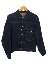 【中古】WAREHOUSE◆Lot.2001XX/1st TYPE DENIM JACKET/Gジャン/38/デニム/2001XX【メンズウェア】