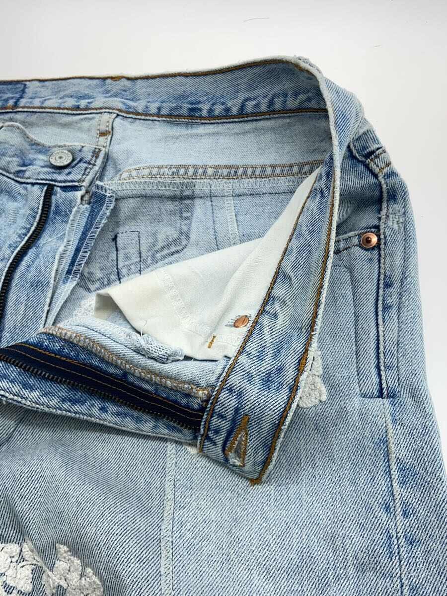 【中古】READYMADE◆ボトム/--/デニム/IDG【メンズウェア】