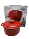【中古】Meyer◆鍋/サイズ:18cm/Enameled Cast Iron Casserole/ミッキーマウス/DBV-CI20RD【キッチン用品】