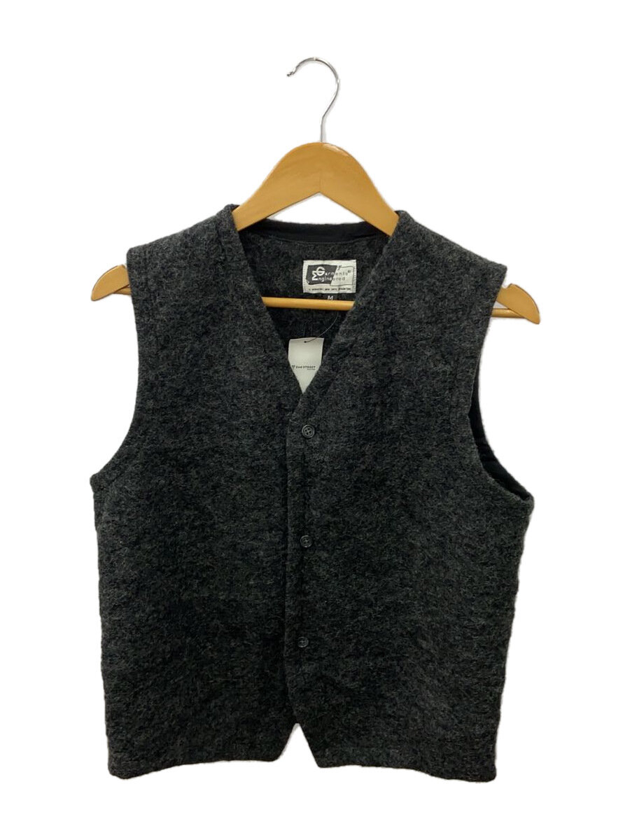 【中古】Engineered Garments◆ベスト/--/--/GRY/ウール/アメリカ製【メンズウェア】