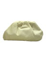 【中古】BOTTEGA VENETA◆クラッチバッグ/レザー/BEG/ザポーチ//【バッグ】