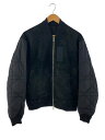 【中古】Dior HOMME◆バーシティージャケット/46/スウェード...(4)