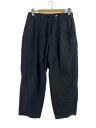 【中古】TEATORA◆Wallet Pants RESORT GC/4/ナイロン/BLK/TT-004R-GC【メンズウェア】
