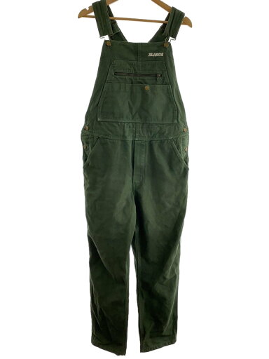 【中古】X-LARGE◆オーバーオール/M/コットン/GRN【メンズウェア】 【中古】X-LARGE◆オーバーオール/M/コットン/GRN【メンズウェア】