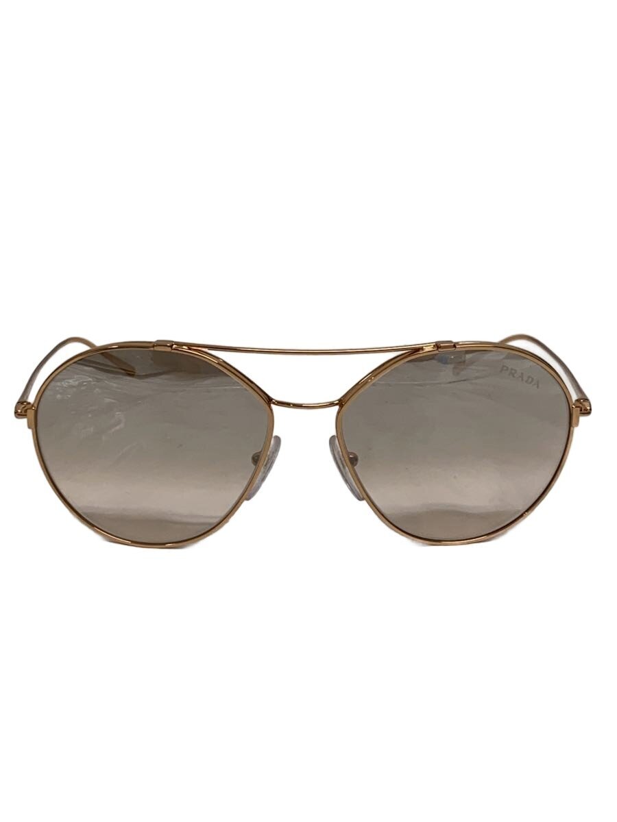 PRADA - 【中古】PRADA◆サングラス/GLD/レディース/svf-204//【服飾雑貨他】