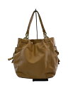 【中古】COACH◆トートバッグ/レザー/BEG/F14523【バッグ】