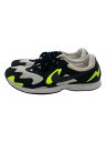 【中古】NIKE◆AIRSTREAK LIGHT_エアストリークライト/28cm/イエロー/速/ブラック/ホワイト/メッシュ/メンズ【シューズ】(4)