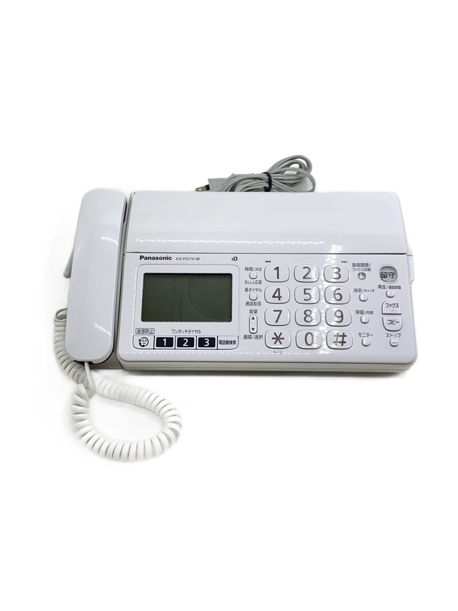 ����š�Panasonic��FAX���� �����ä��� KX-PZ210DL-W�ڲ��š��ӥ��奢�롦�����ǥ�����