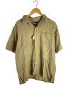 【中古】POLO RALPH LAUREN◆半袖シャツ/XL/シルク/BEG【メンズウェア】(4)