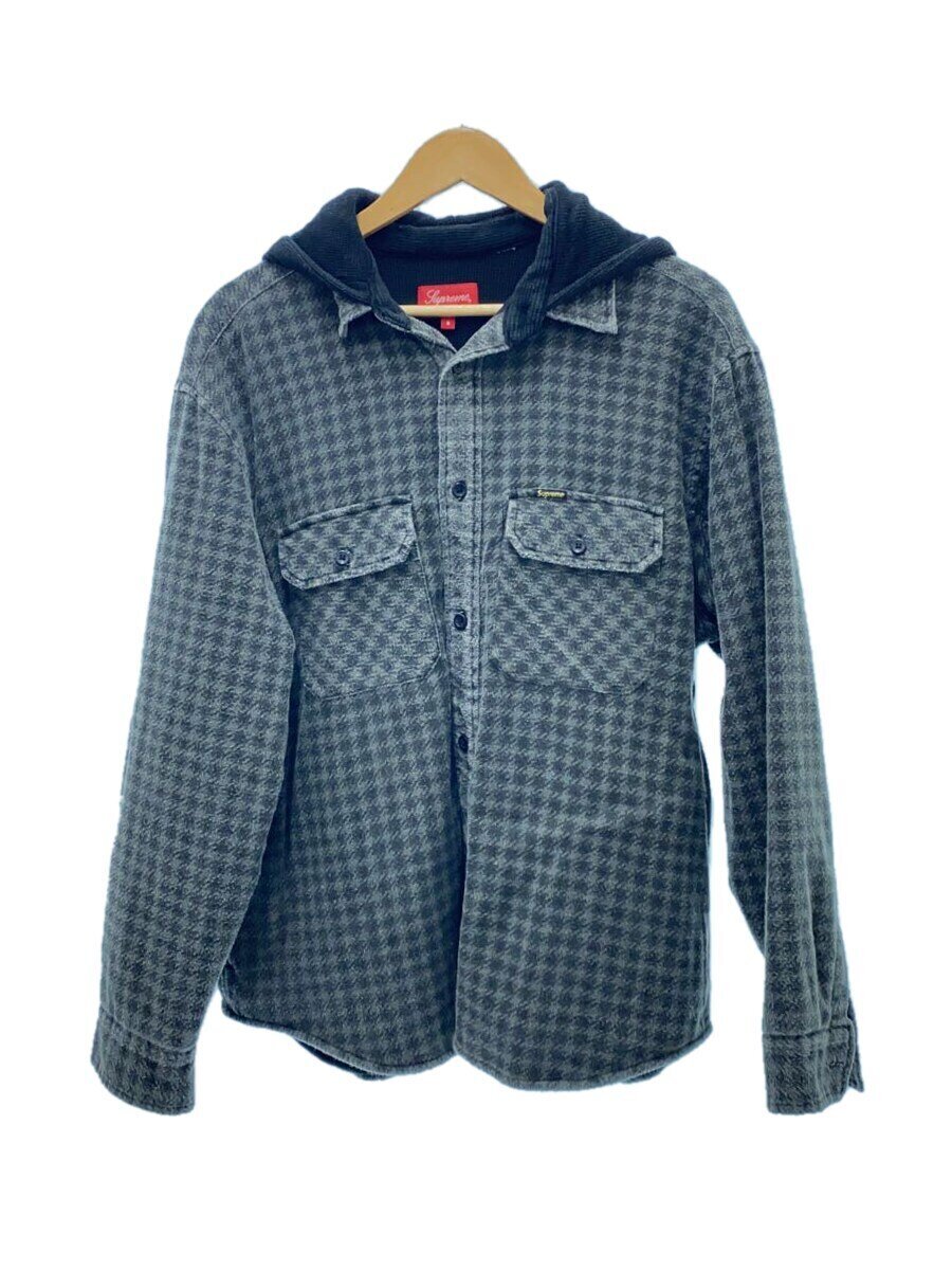 楽天市場】Supreme Houndstooth Flannel Hooded Shirtの通販