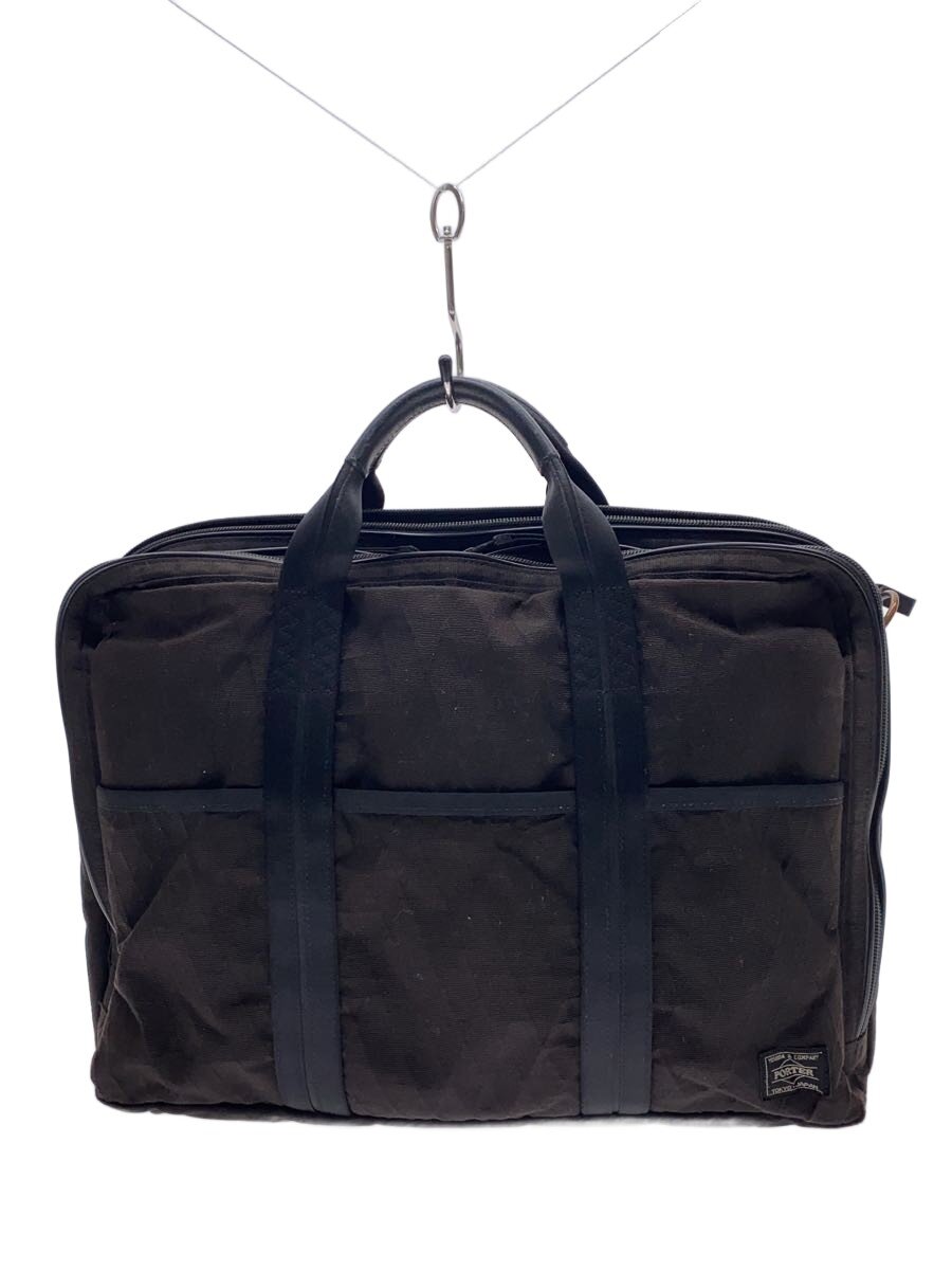 【中古】PORTER◆HYBRID/2wayブリーフケース/BLK/737-09204【バッグ】