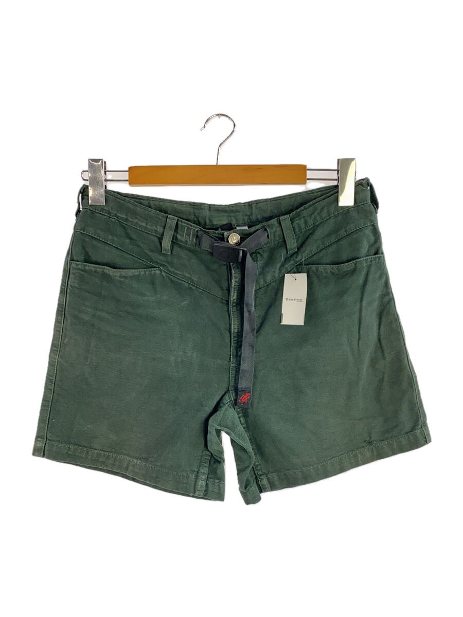 【中古】GRAMICCI◆ショートパンツ/USA製/M/コットン/KHK【メンズウェア】