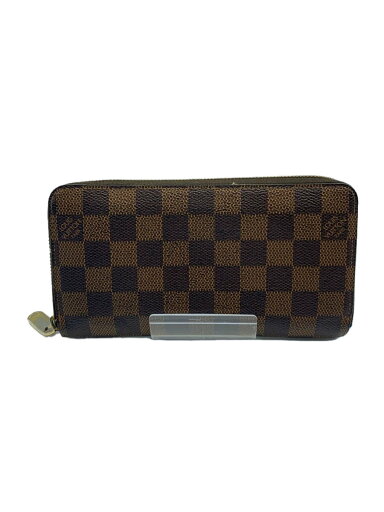 【中古】LOUIS VUITTON◆1)ジッピー・ウォレット_ダミエ・エベヌ_BRW/PVC/BRW/メンズ【服飾雑貨他】 【中古】LOUIS VUITTON◆1)ジッピー・ウォレット_ダミエ・エベヌ_BRW/PVC/BRW/メンズ【服飾雑貨他】