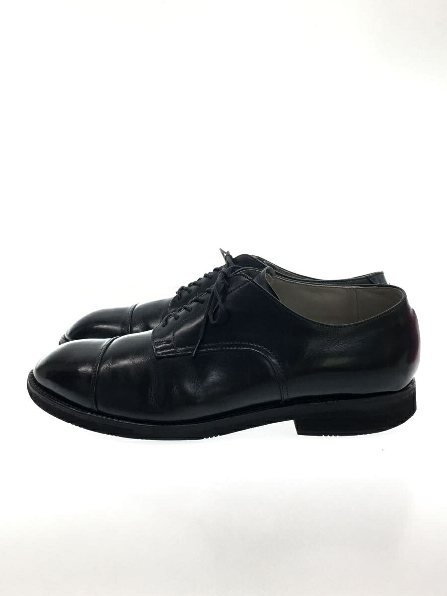 【中古】Alden◆ドレスシューズ/--/BLK/ソール減り有【シューズ】