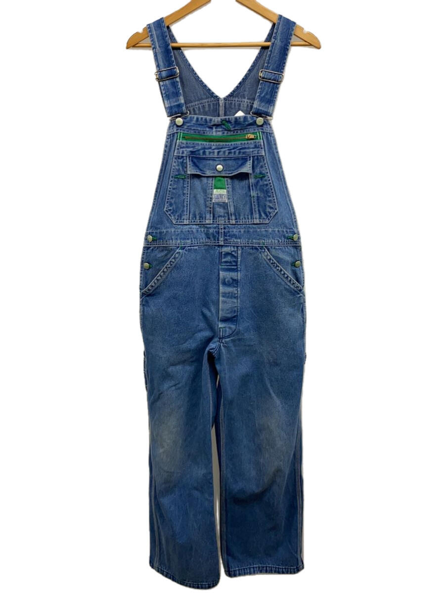 【中古】LIBERTY◆80s/オーバーオール/32/コットン/IDG/無地【メンズウェア】