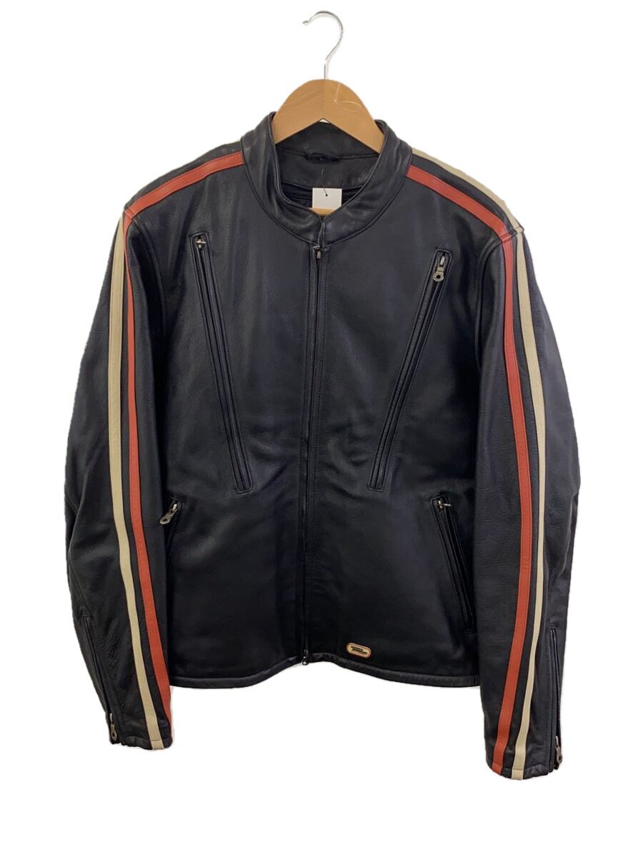 Harley-Davidson 　シングルライダース　牛革　ロゴ　エンボス　L 楽天市場】harley davidson シングルライダースジャケットの通販