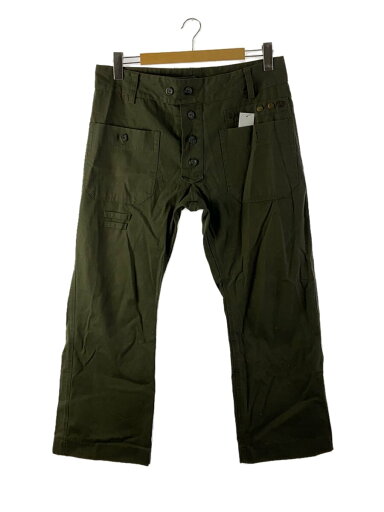 【中古】DIESEL◆00S/ミリタリー/ボトム/32/コットン/KHK//【メンズウェア】 【中古】DIESEL◆00S/ミリタリー/ボトム/32/コットン/KHK//【メンズウェア】