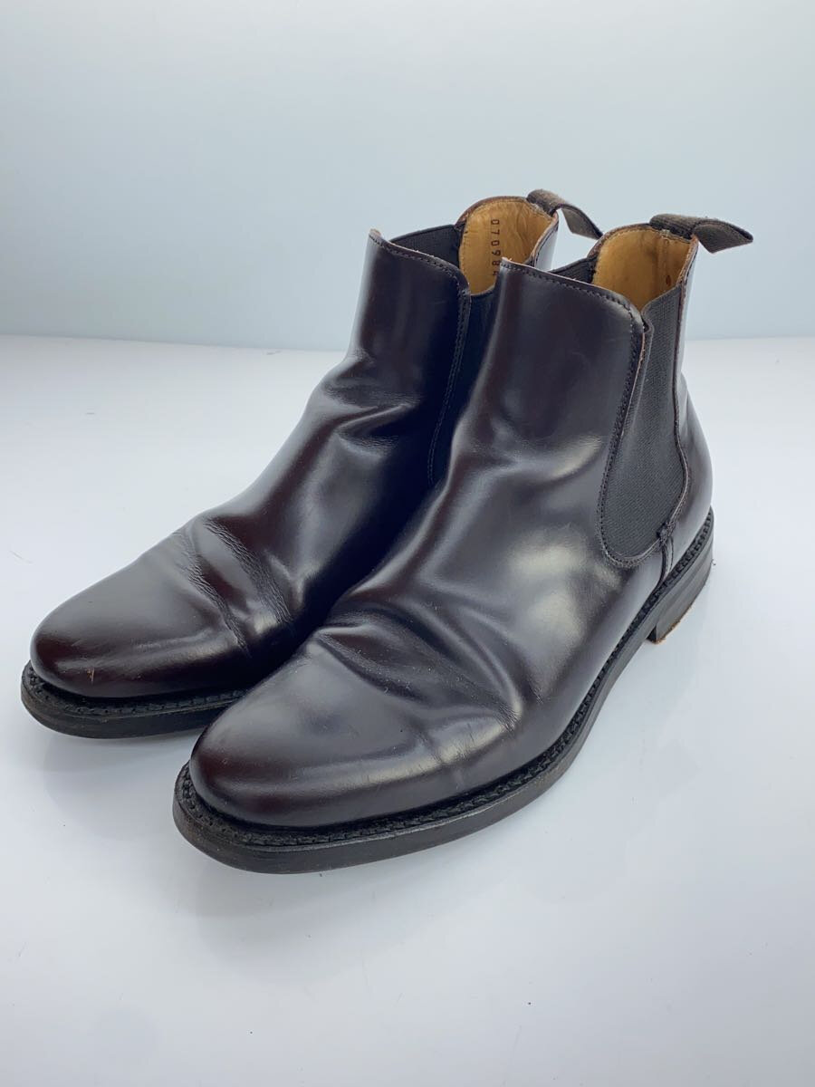 【中古】Berwick◆サイドゴアブーツ/25cm/BRW/レザー//【シューズ】
