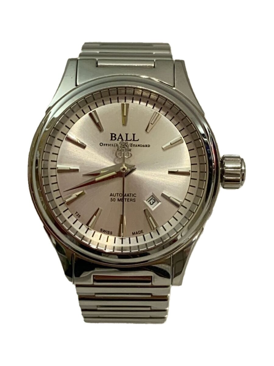 【中古】BALL WATCH◆自動巻き腕時計/アナログ/ステンレス/シルバー/シルバー/SS/NM2098C-S3J-WH【服飾雑貨他】