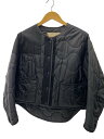 【中古】blanc basque◆キルティングジャケット/38/ナイロン/BLK/BB04-503//【レディースウェア】