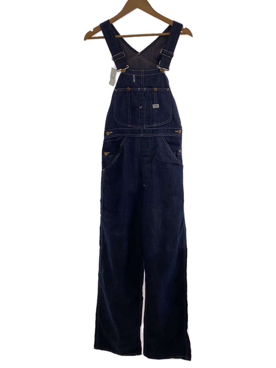 【中古】Lee◆オーバーオール/70s/USA製/コットン/IDG/無地【メンズウェア】