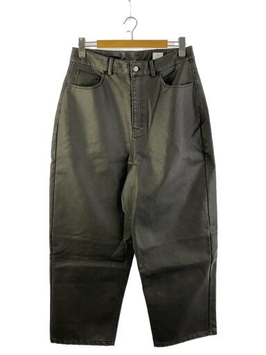 【中古】WHITELAND BLACKBURN◆PU WIDE PANTS/ワイドパンツ/FREE/ポリエステル/グレー/24A-PTL327-WL【メンズウェア】 【中古】WHITELAND BLACKBURN◆PU WIDE PANTS/ワイドパンツ/FREE/ポリエステル/グレー/24A-PTL327-WL【メンズウェア】
