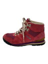 【中古】MERRELL◆ハイカットスニーカー/US6/RED/スウェード/J68606【シューズ】