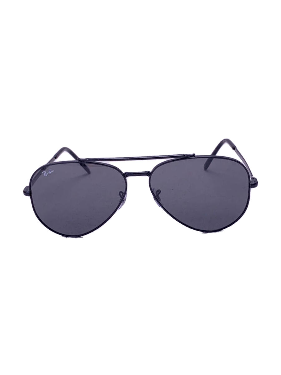 【中古】Ray-Ban◆サングラス/ウェリントン/プラスチック/BLK/BLK/メンズ/RB3625//【服飾雑貨他】
